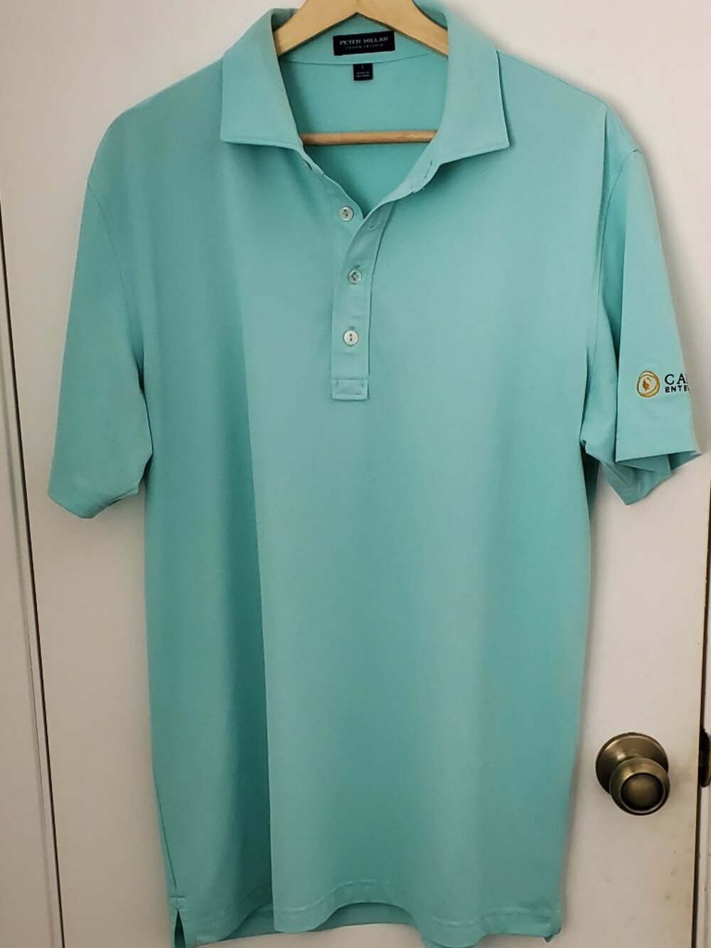 Peter Millar Crown Crafted Polo Shirt Men's Size L